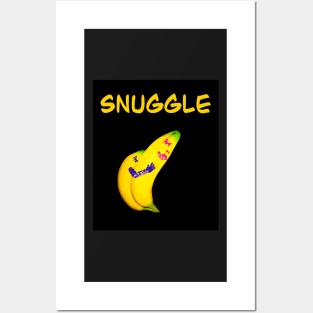 The Best Valentine’s Day Gift ideas 2022, Valentine Cuddle snuggle - bananas cuddling while sleeping, Valentine’s Day box idea, for valentines day Posters and Art